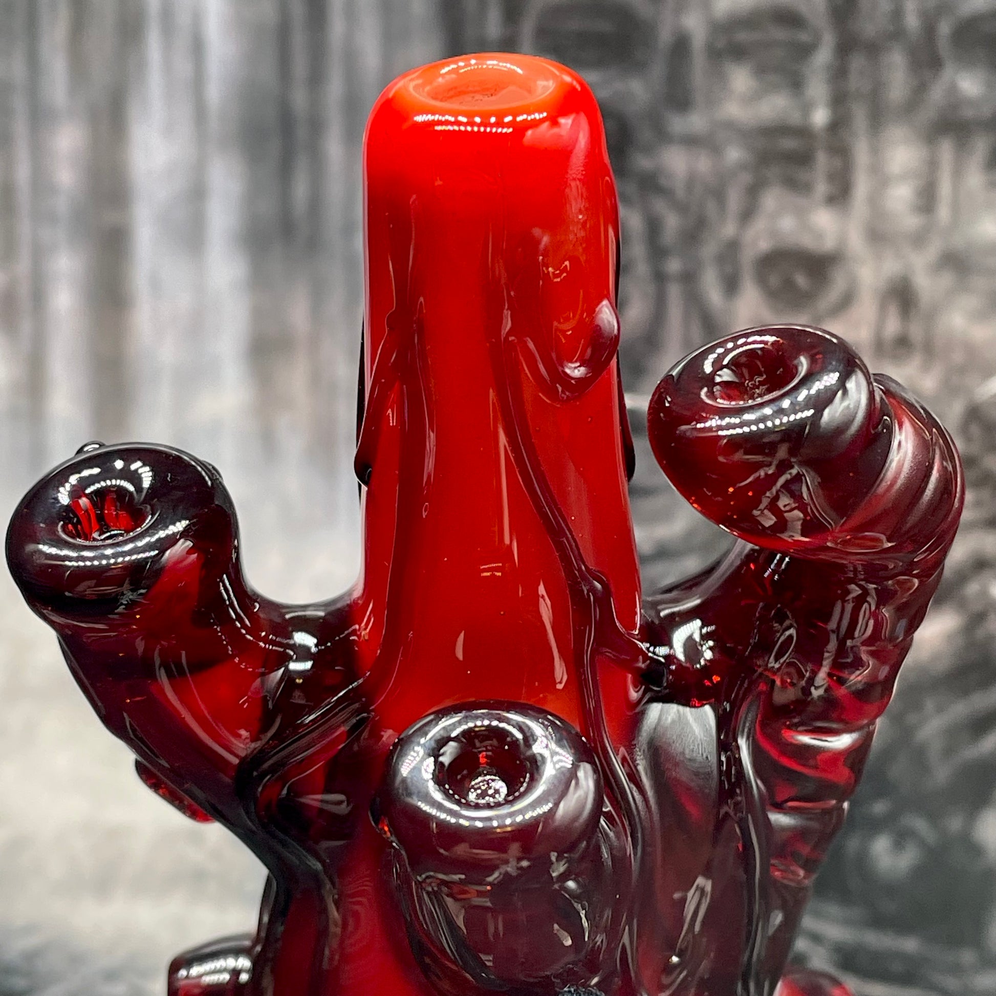 Hand-blown Anatomical heart spoon - Leviathan Glass original