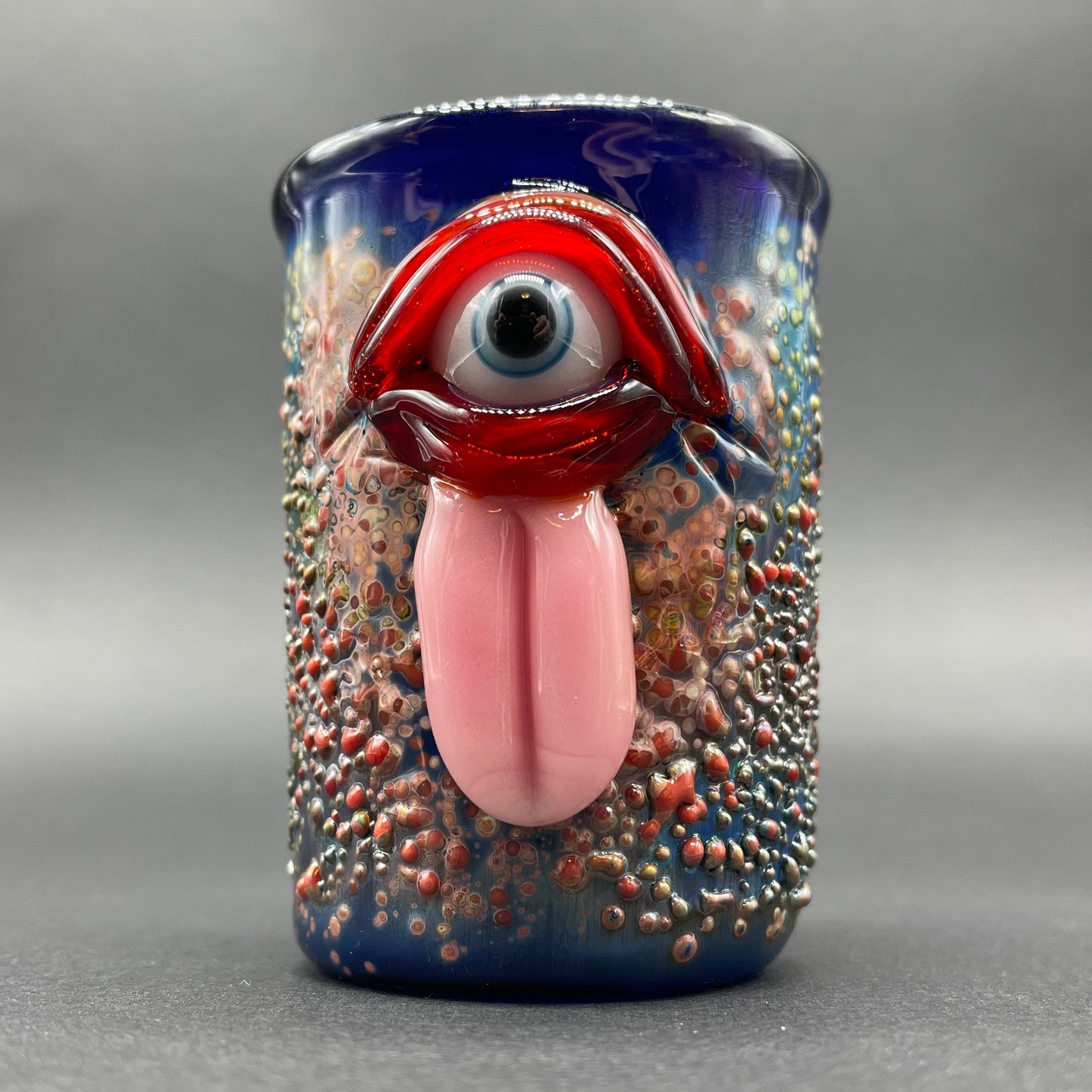 Premium Eye tongue shot glass - collectible glass art