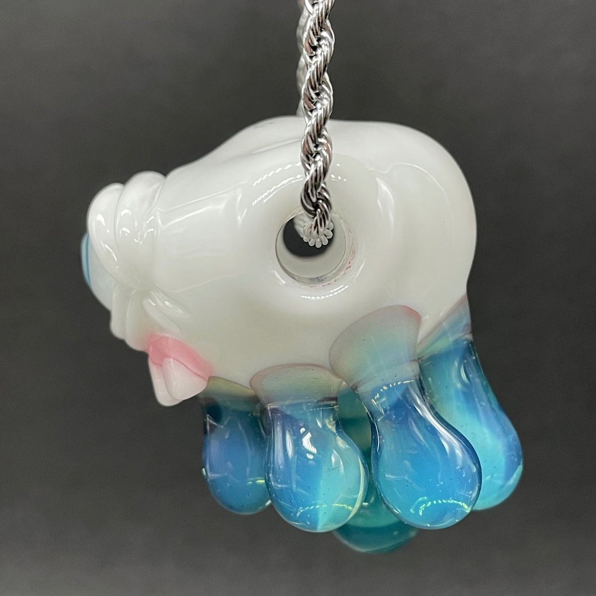 Eye of the storm glass pendant