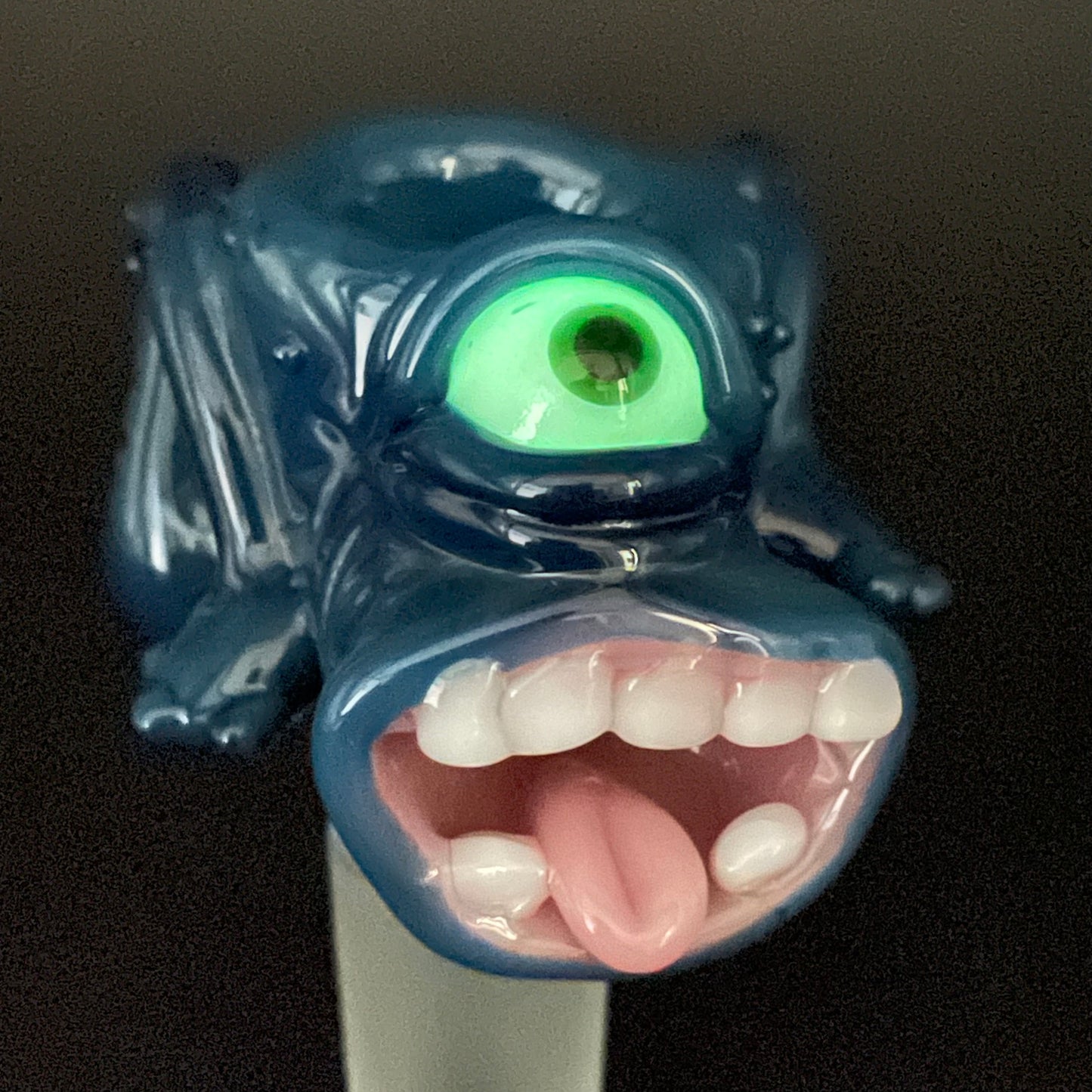 Hand-blown 18mm boglin slide - Leviathan Glass original