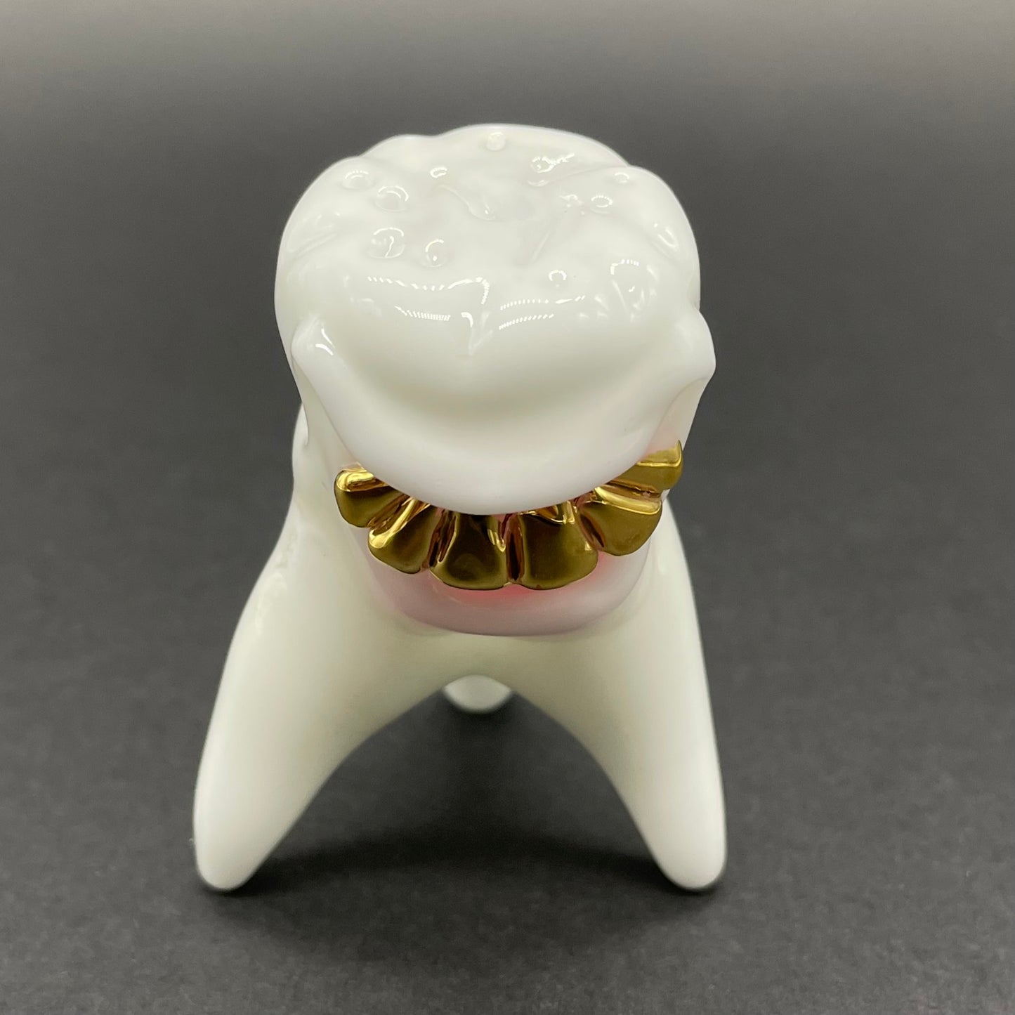 Tooth ache glass pendant glass art - premium handcrafted piece