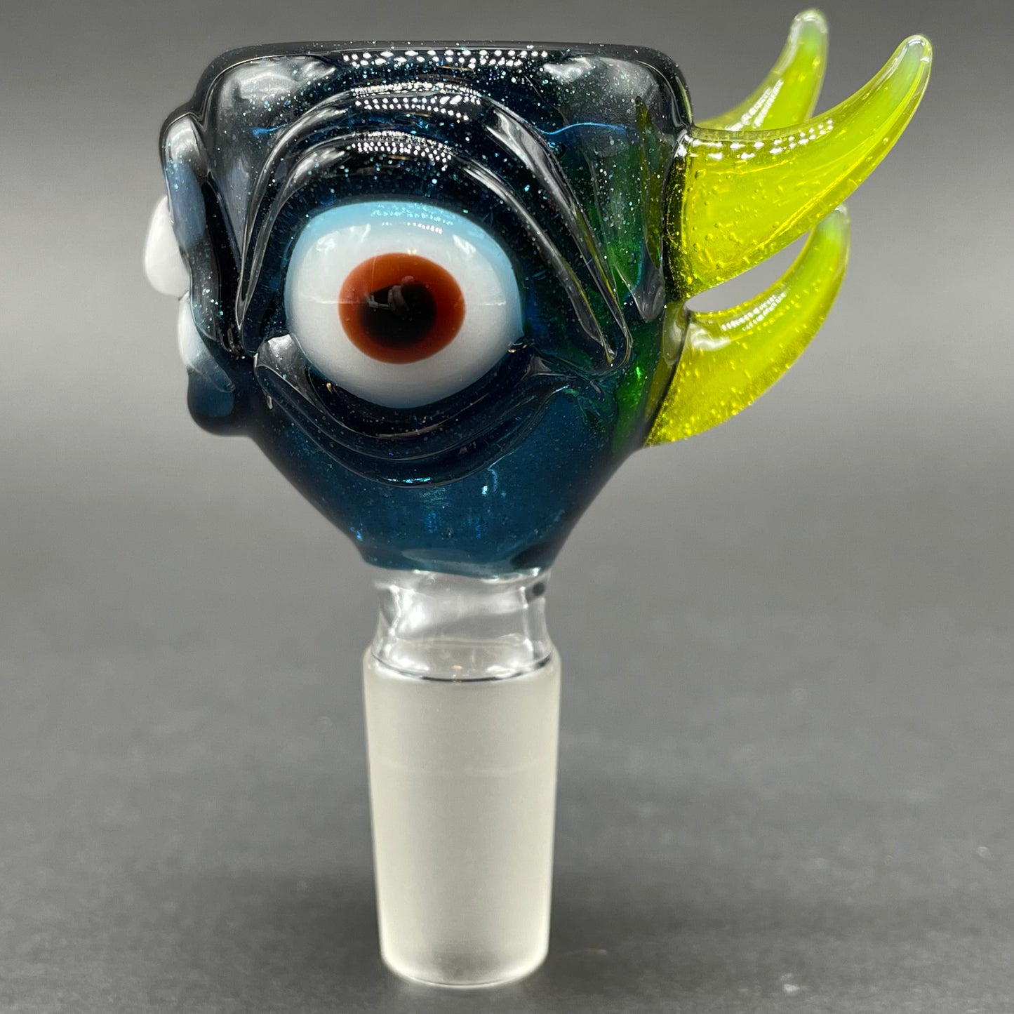 14mm heavy stardust slide by Leviathan Glass - artisan detail