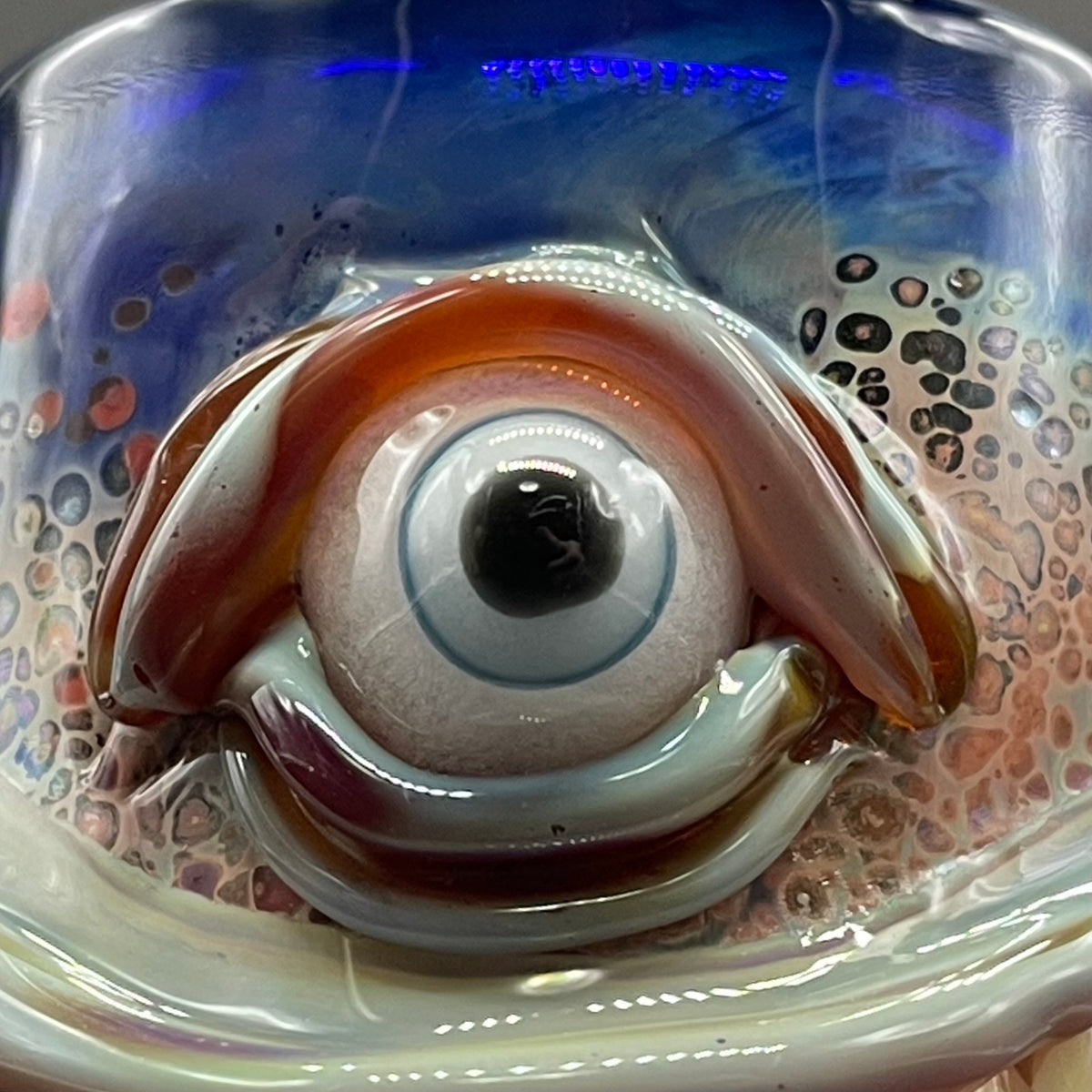 Smiley face shot glass