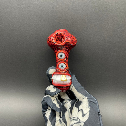 Hand-blown Drain Bamage Spoon - Leviathan Glass original