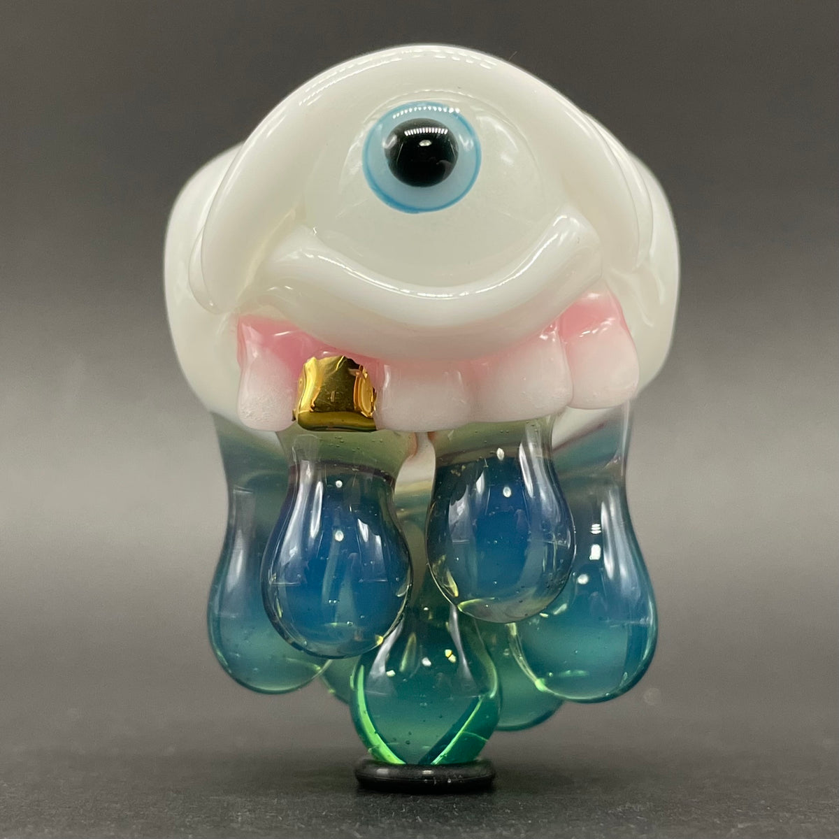 Eye of the storm glass pendant