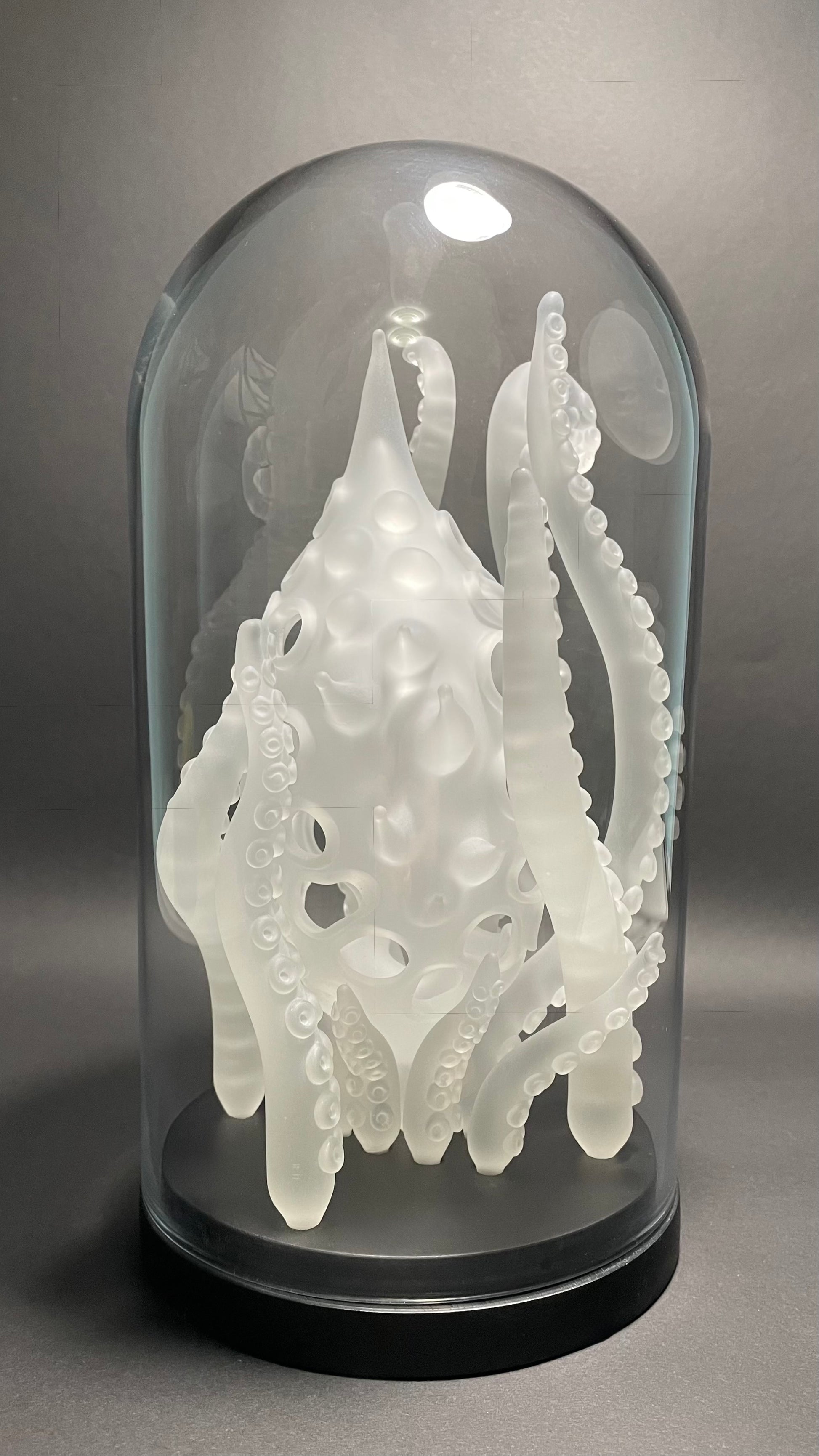 Amoeba Bell Dome 1 glass art - premium handcrafted piece