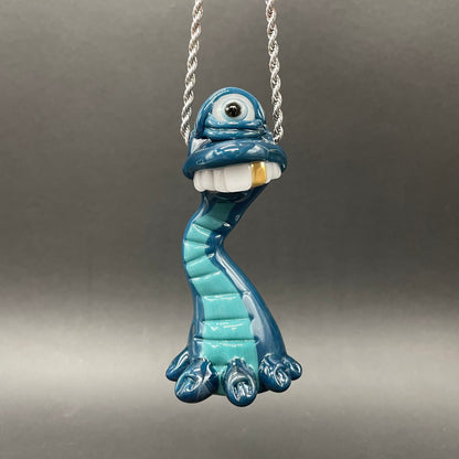 Cyclopsasarus glass pendant
