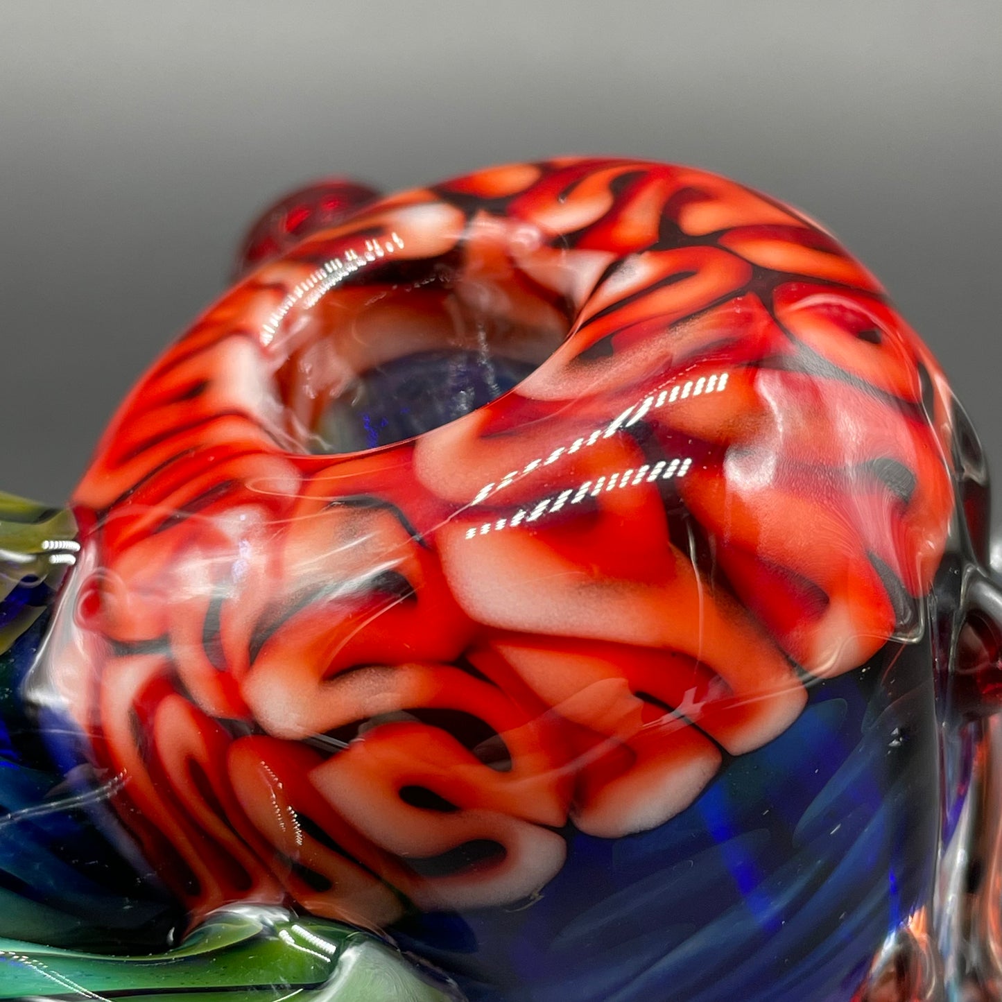 Premium Brain Bubbler - collectible glass art