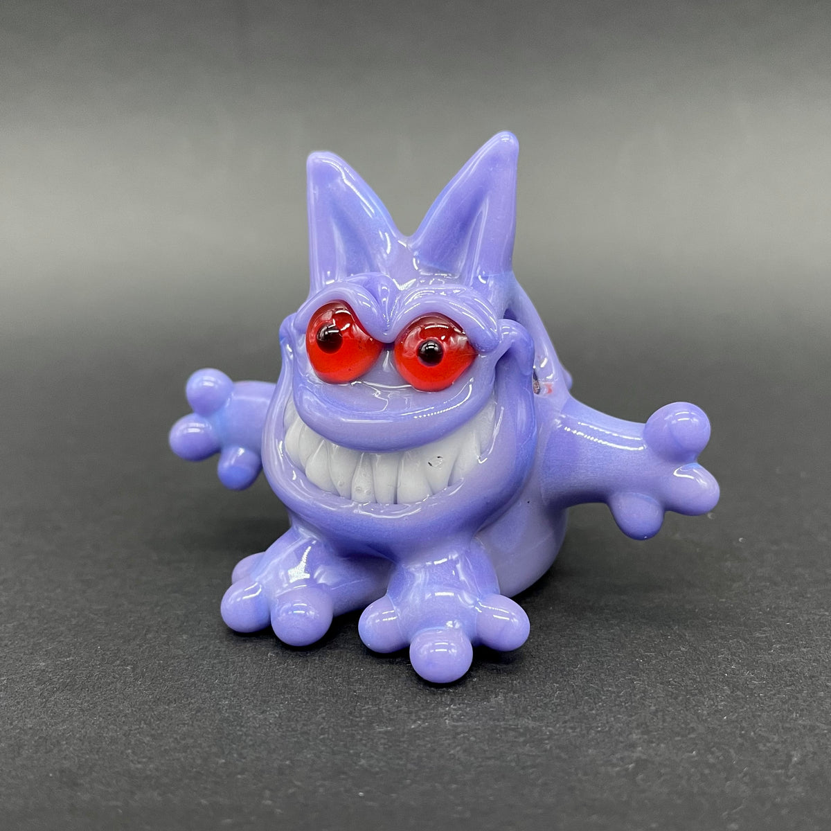 Gengar Pokémon glass pendant