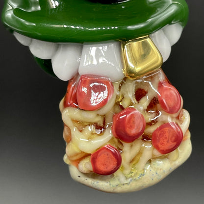 Glass Donatello ninja turtle pendant
