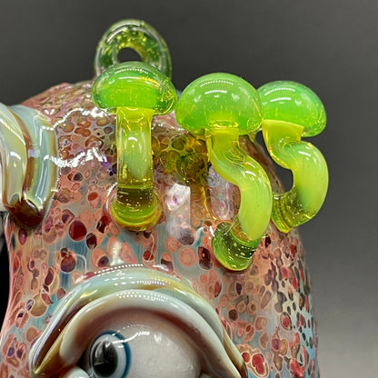 Screaming incense burner