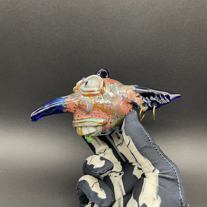 Goblin glass ornament glass art - premium handcrafted piece