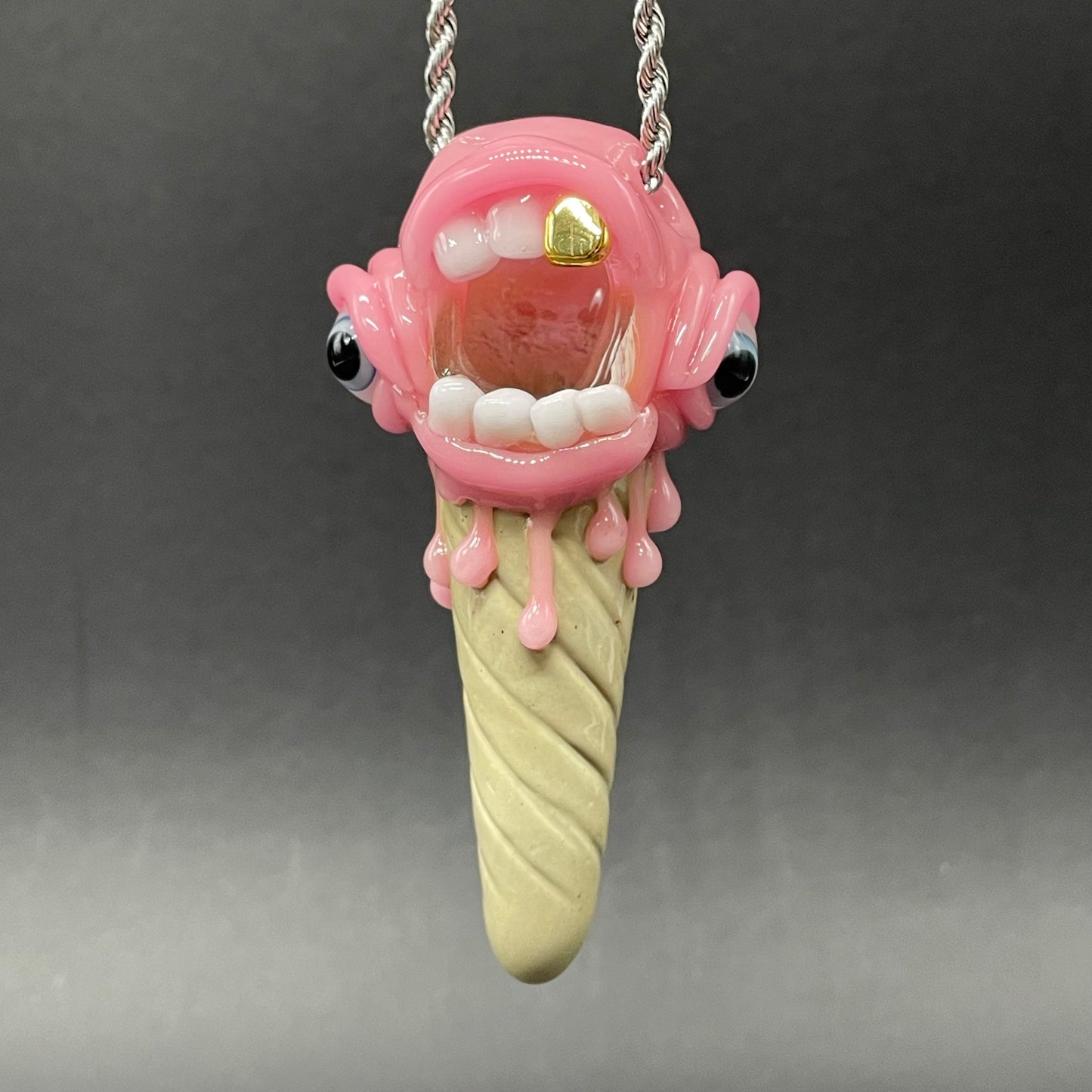 Ice scream cone pendant