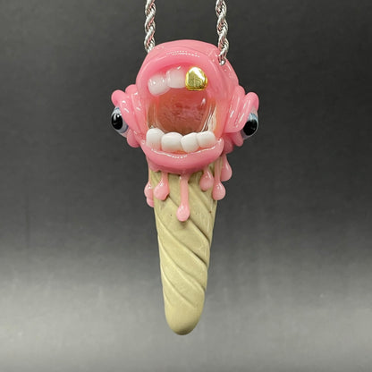 Ice scream cone pendant
