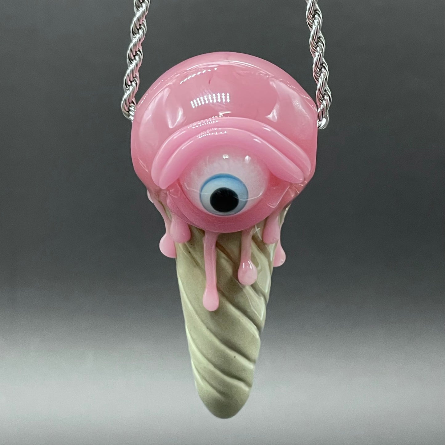 Eye scream cone pendant