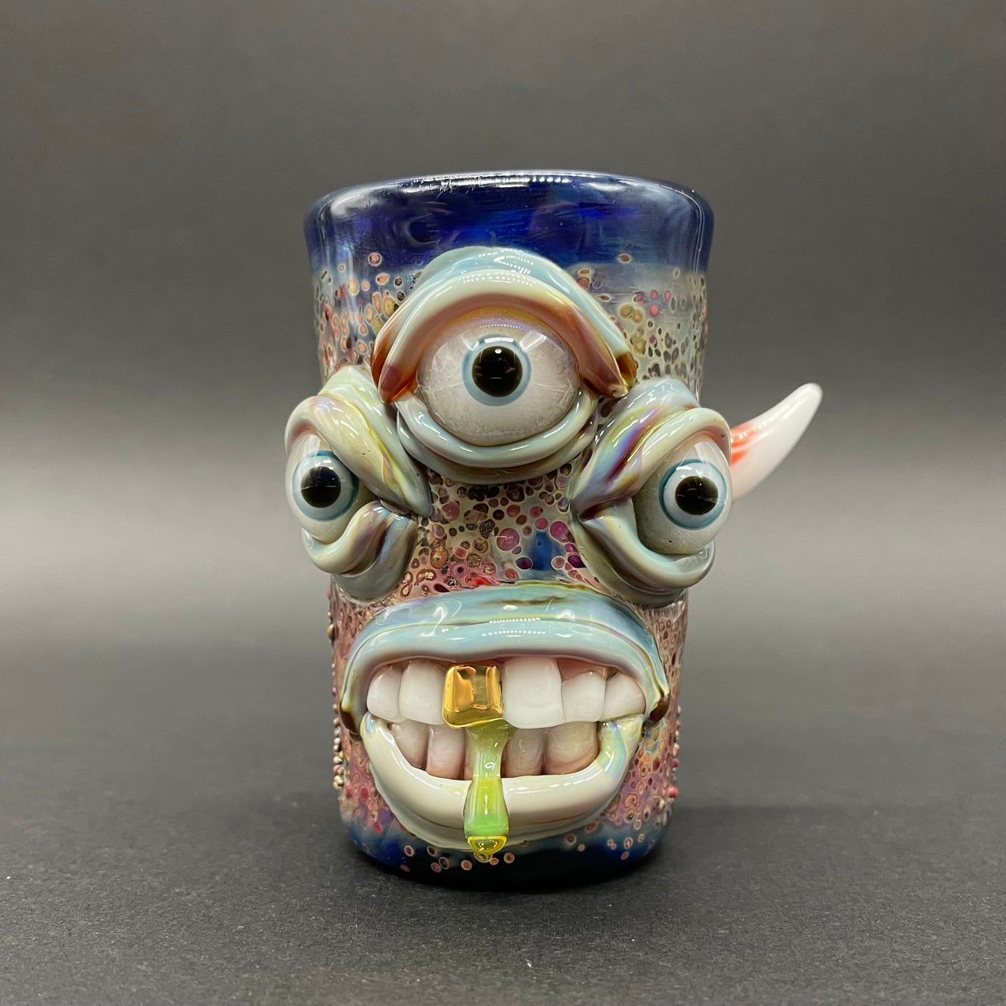 Triclops shot glass