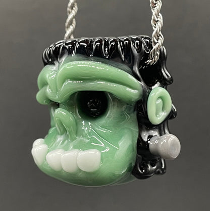Glass Frankenstein pendant