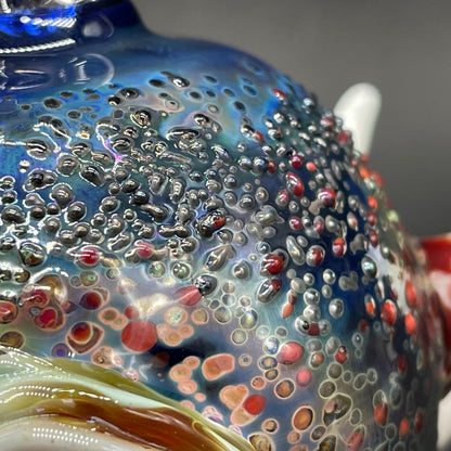 Hand-blown Screaming cyclops ornament - Leviathan Glass original