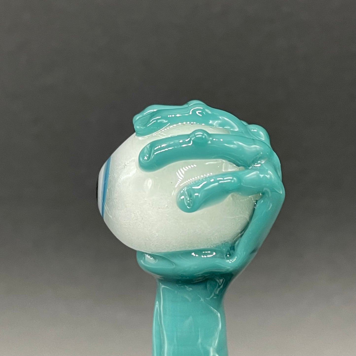 Hand-blown Eye of the beholder - Leviathan Glass original