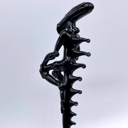 Leviathan Glass Xenomorph sculpture - hand-blown art