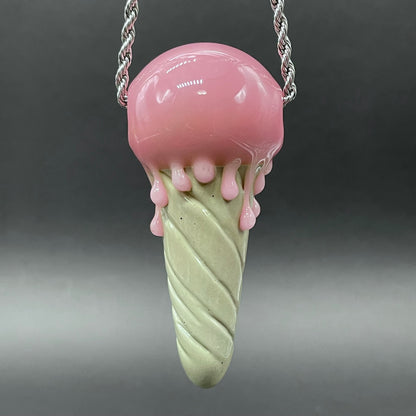 Eye scream cone pendant