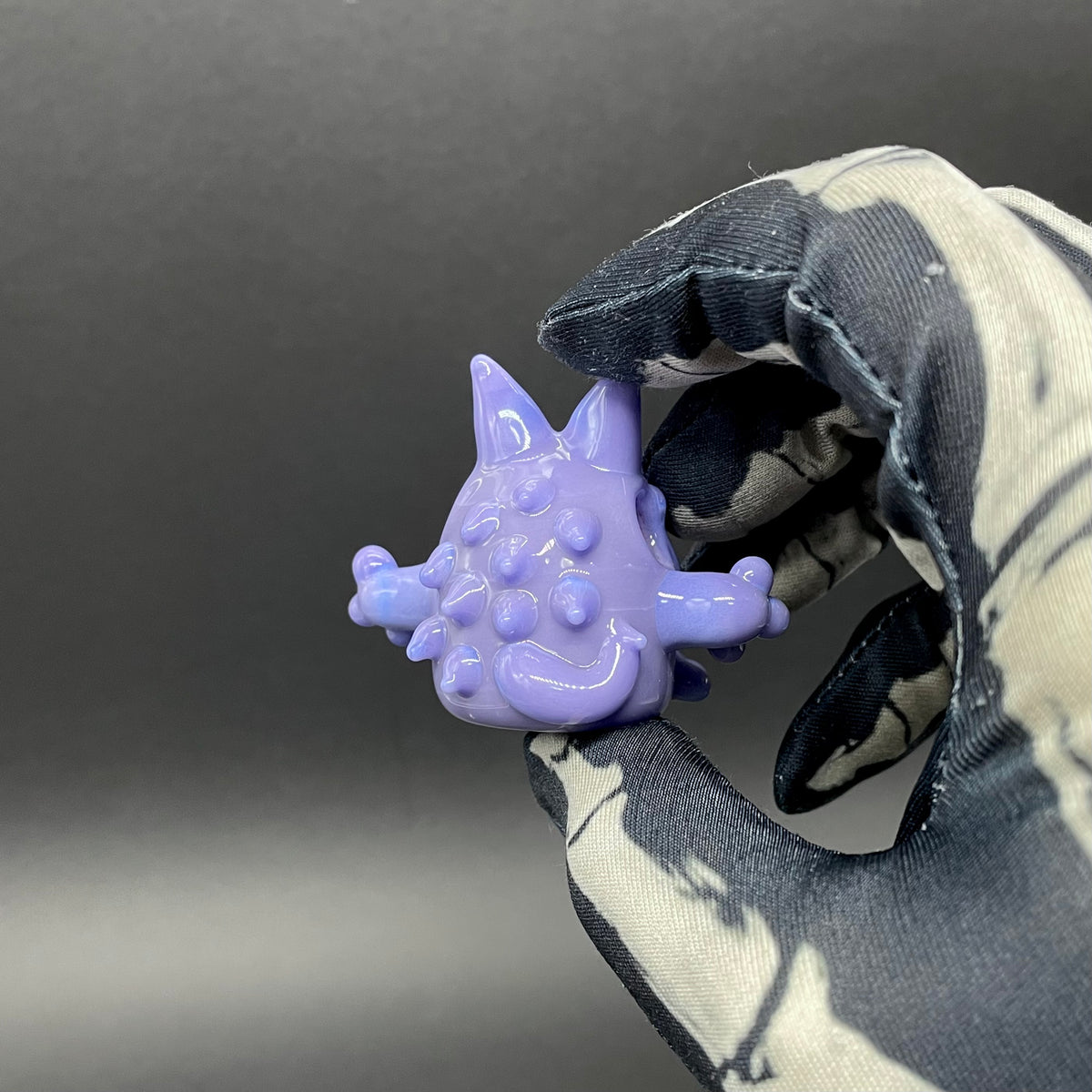 Gengar Pokémon glass pendant