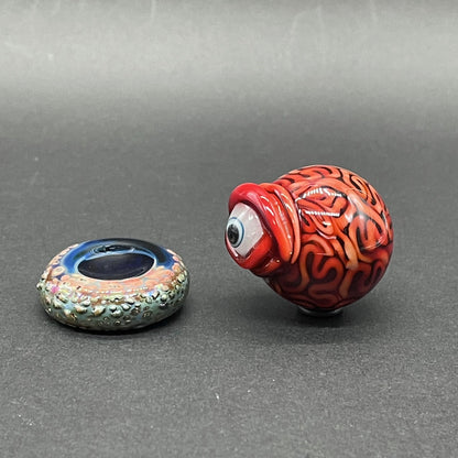 Brain marble and stand