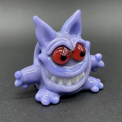 Gengar Pokémon glass pendant
