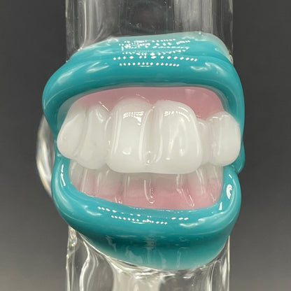 Leviathan Glass 14mm 45° ash catch (teeth) - hand-blown art