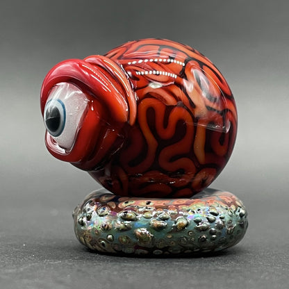 Brain marble and stand