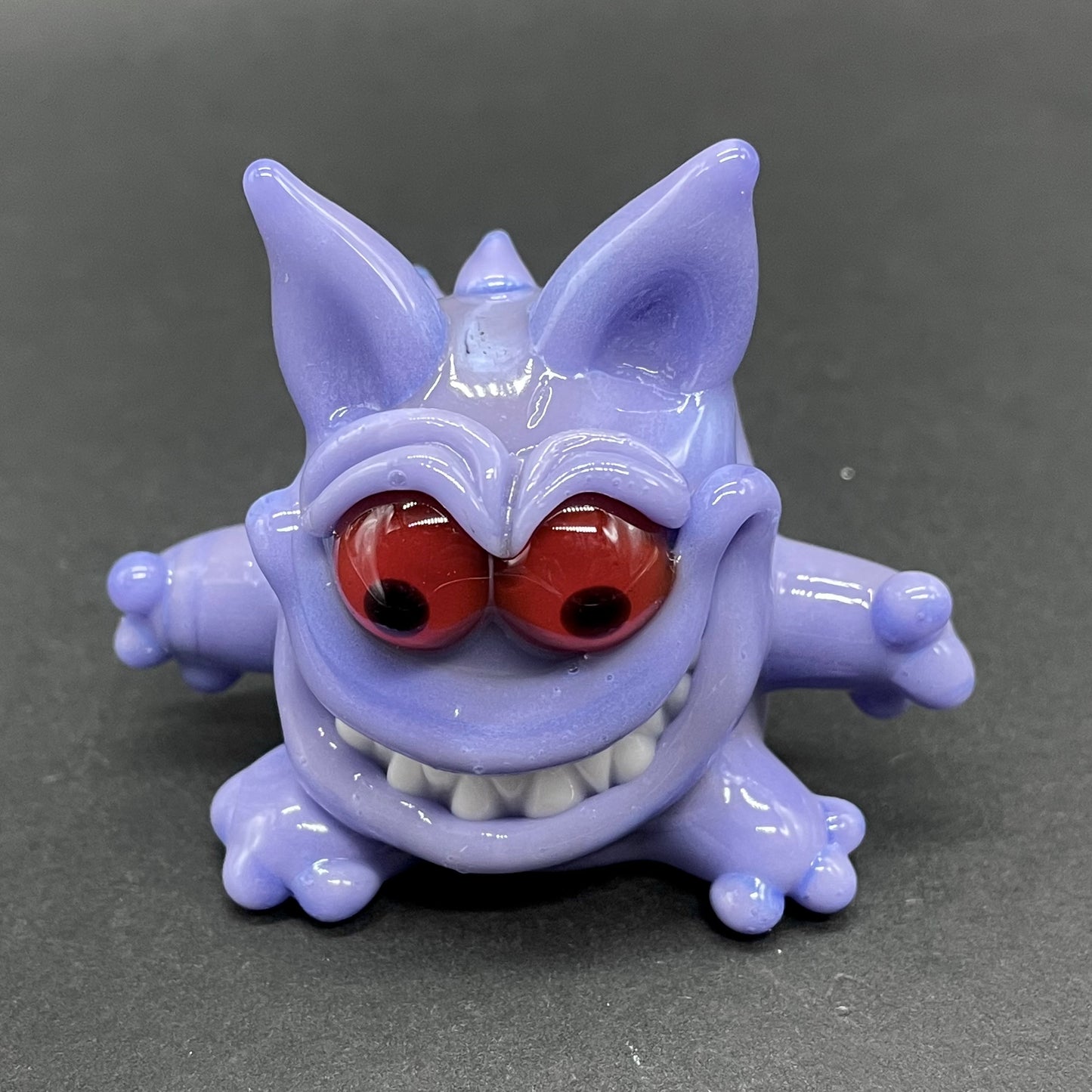 Gengar Pokémon glass pendant