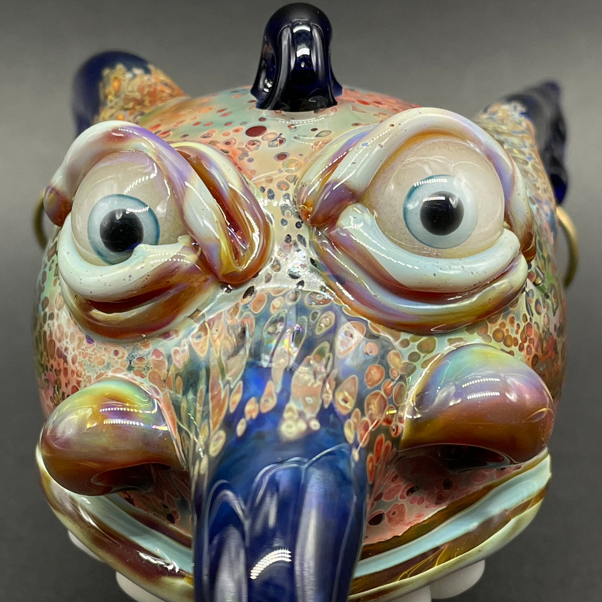 Premium Goblin glass ornament - collectible glass art
