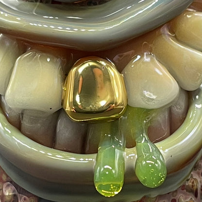 Smiley face shot glass