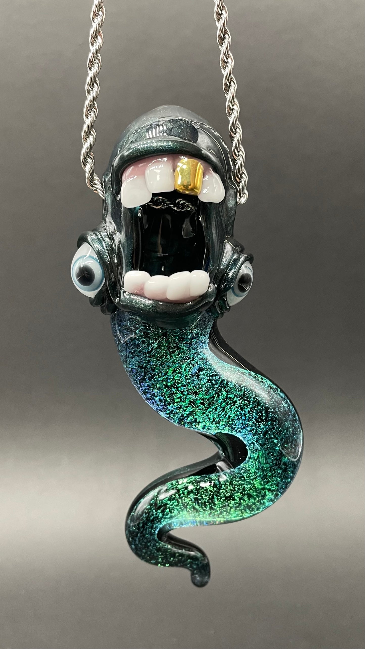 Dichroic tentacle pendant