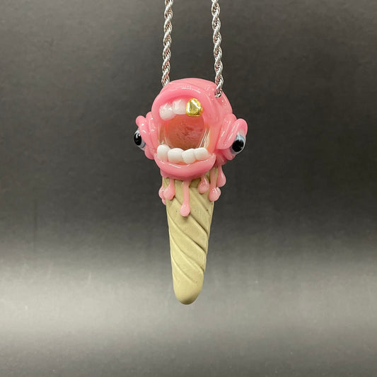 Ice scream cone pendant