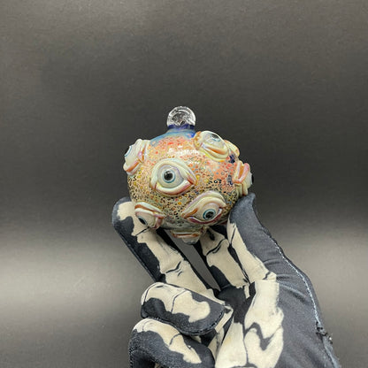 Premium All seeing Argus ornament - collectible glass art