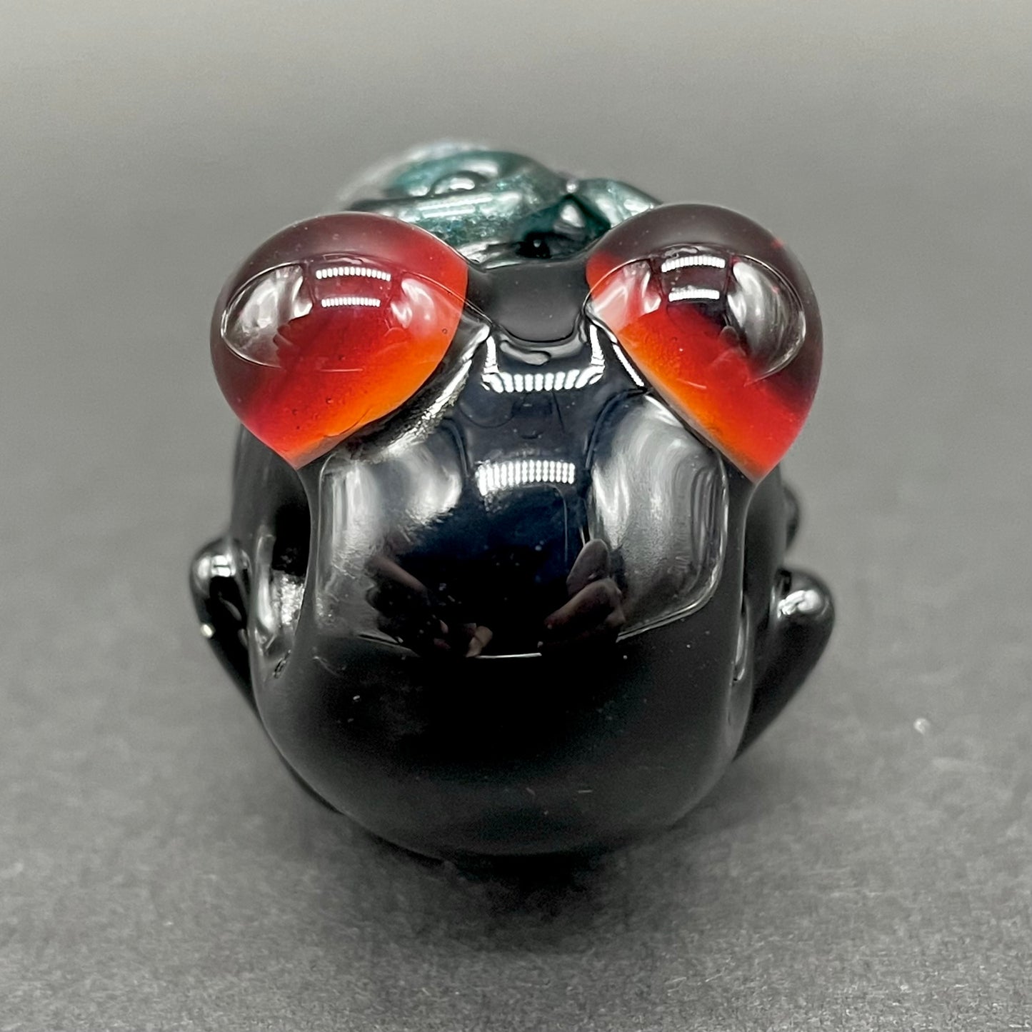 Hand-blown Cicada pendant - Leviathan Glass original