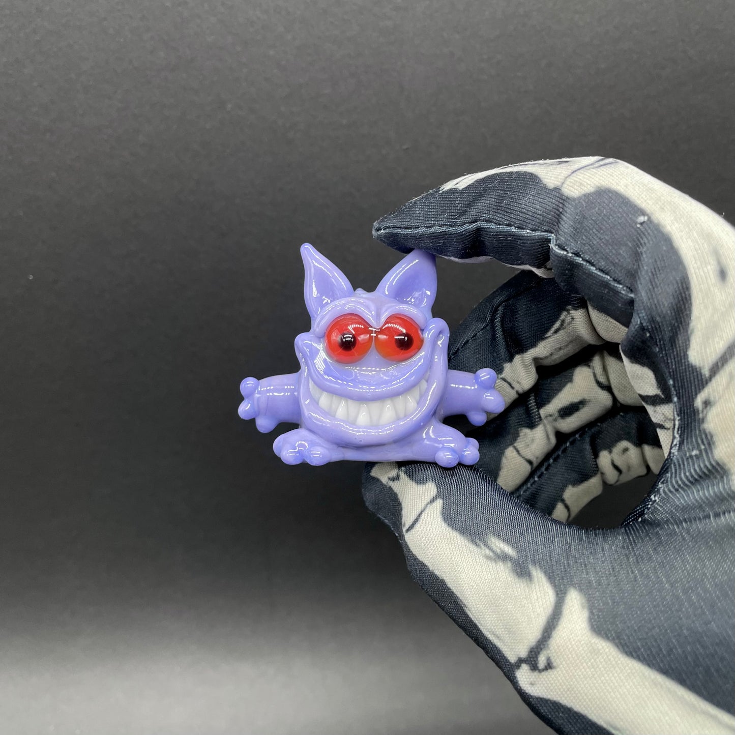 Gengar Pokémon glass pendant