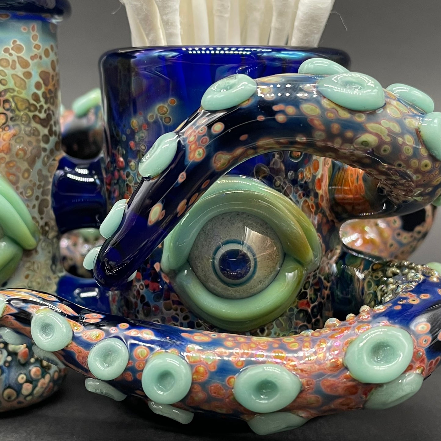 Leviathan Glass Leviathan dab station - hand-blown art