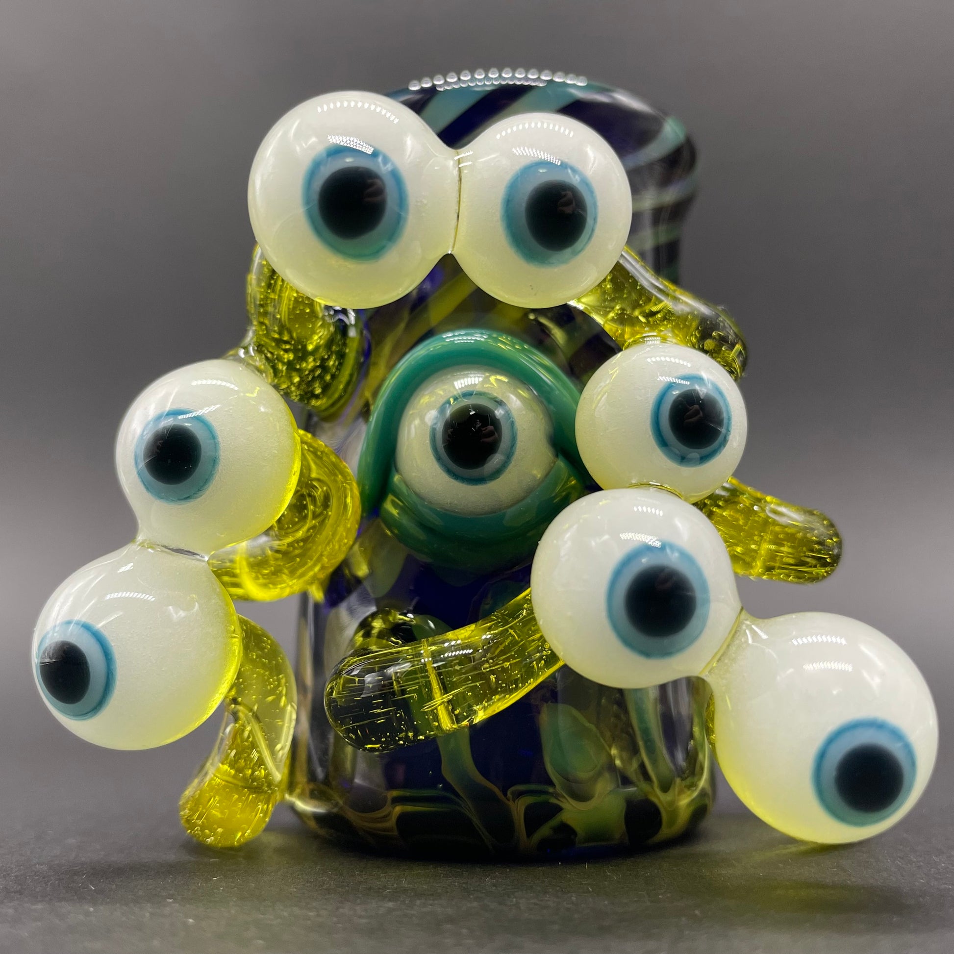 Leviathan Glass Eye stalk shot glass - hand-blown art