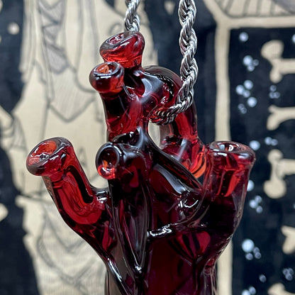 Premium Heart pendant - collectible glass art