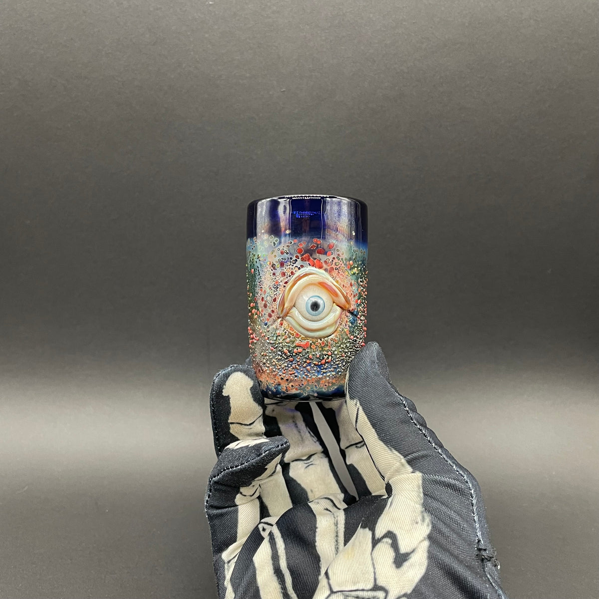 Single Glow In The Dark Eye shot glass