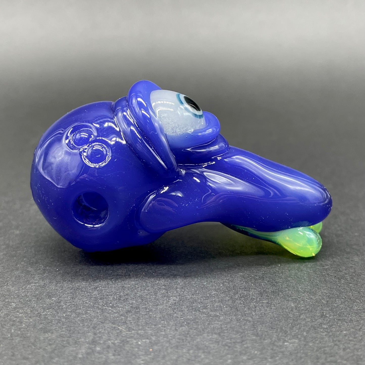 Leviathan Glass running nose glass pendant - hand-blown art