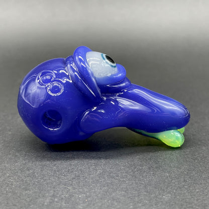 Leviathan Glass running nose glass pendant - hand-blown art