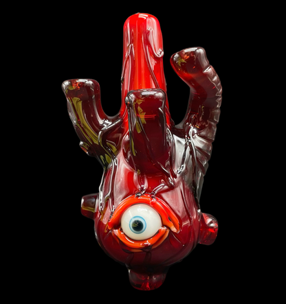 Hand-blown Anatomical heart spoon - Leviathan Glass original
