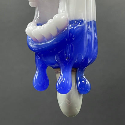 Calm like a bomb pop by Leviathan Glass - artisan detail