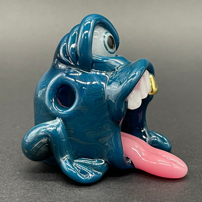 Leviathan Glass Stinkhopper - hand-blown art