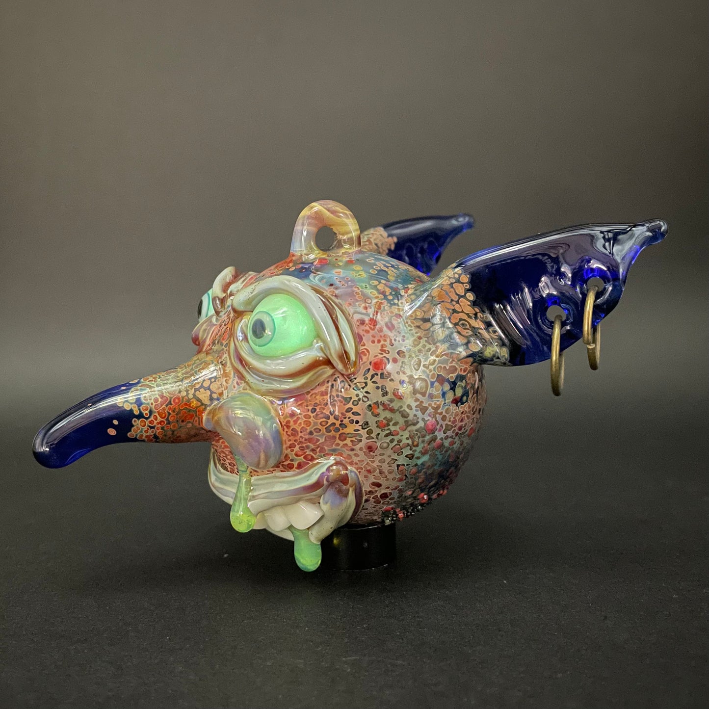 Goblin glass ornament