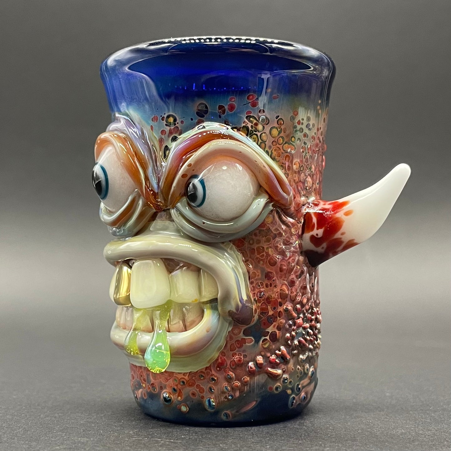 Triclops shot glass