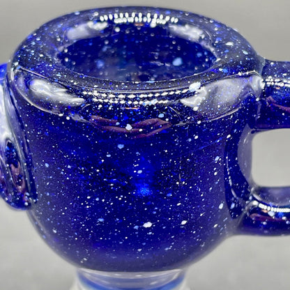 Hand-blown 18mm tea slide - Leviathan Glass original